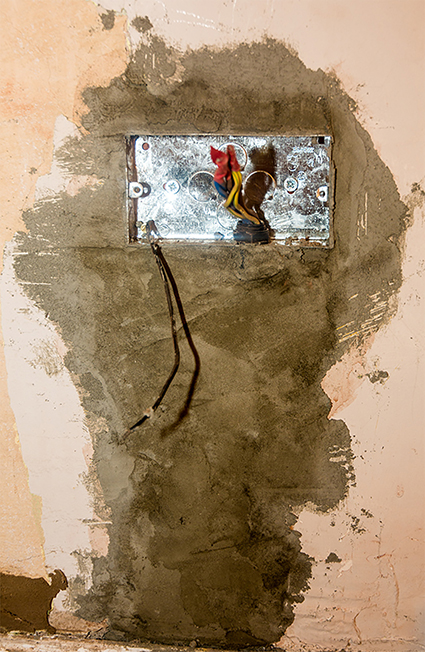 Two gang socket back